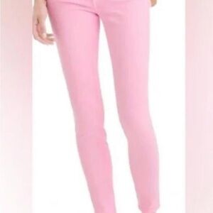 J crew Pink Toothpick Denim size 30